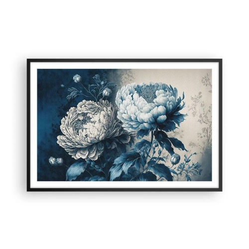 Poster in cornice nera - Coppia perfetta - 91x61 cm
