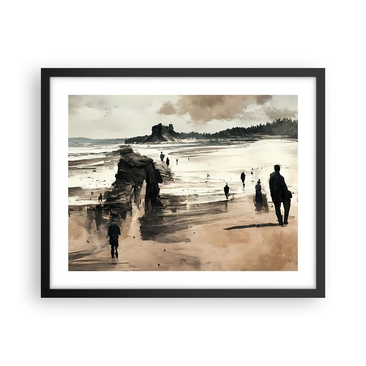 Poster in cornice nera - Convocati - 50x40 cm