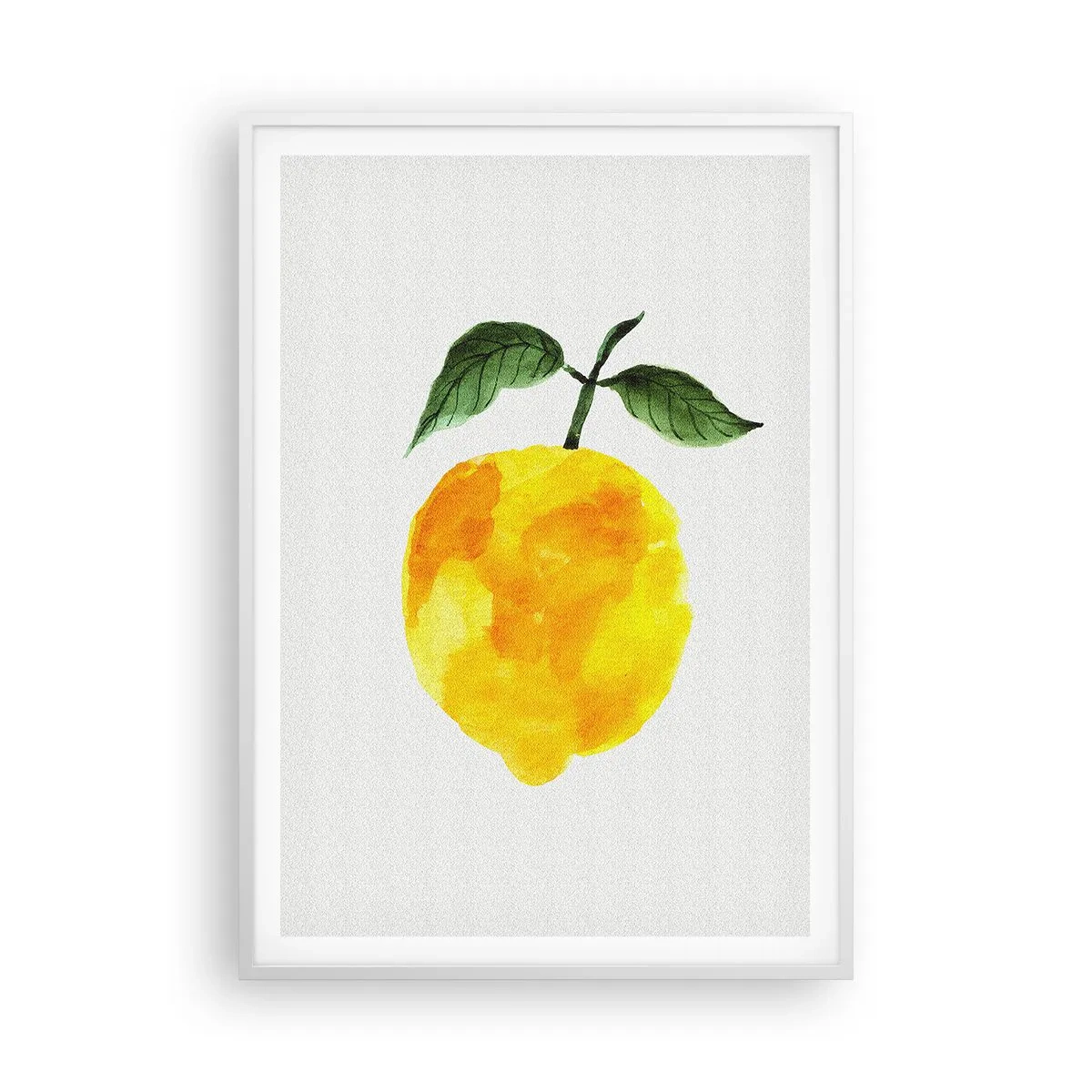 Poster in cornice bianca - Scoprire il sapore del sole - 70x100 cm