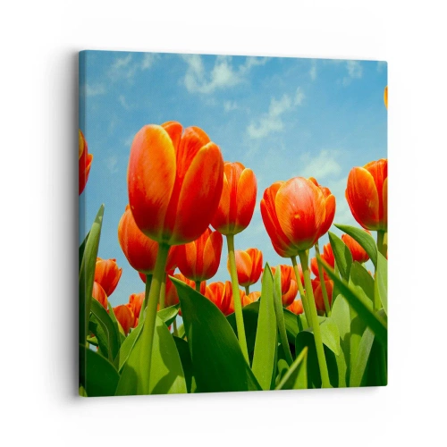 Quadro su tela - Stampe su Tela - A loro non serve nulla oltre al cielo azzurro - 30x30 cm