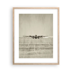 Poster in cornice rovere chiaro - Pronto come sempre - 40x50 cm