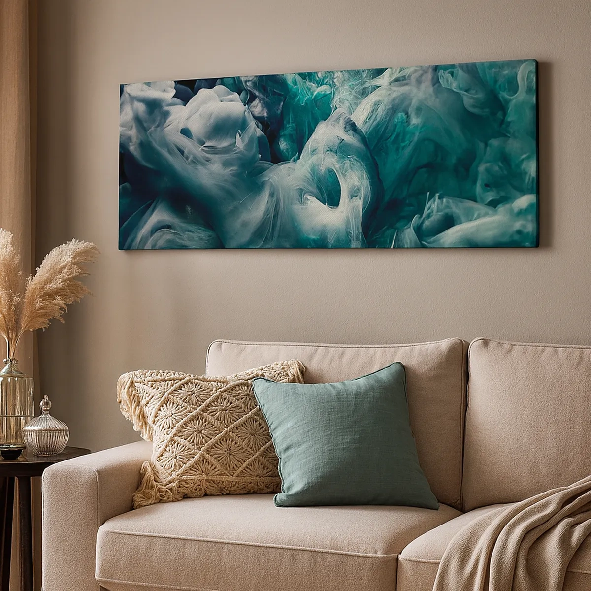 Quadro su tela - Stampe su Tela - Il movimento dei colori - 30x30 cm