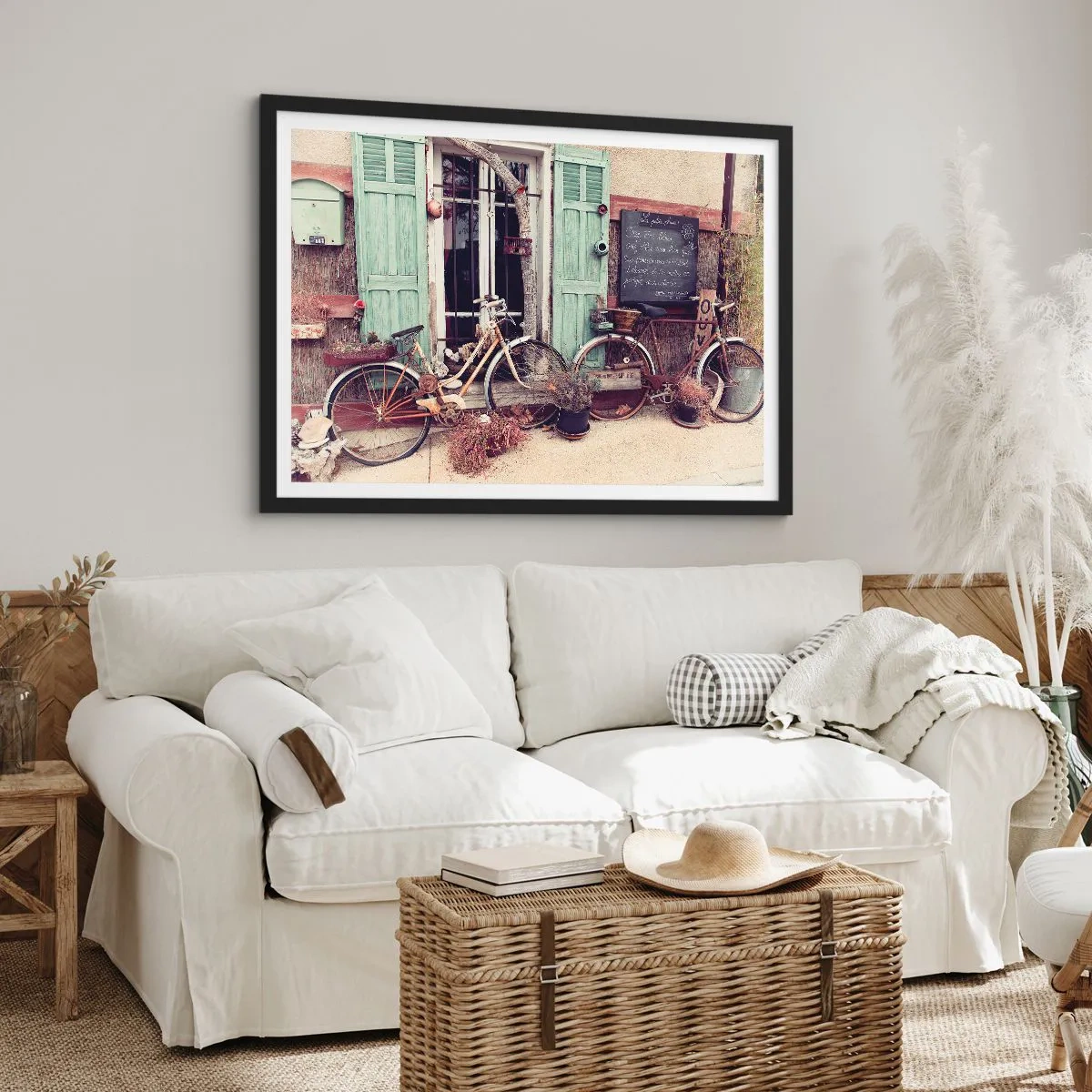 Poster in cornice nera - Evviva la provincia - 91x61 cm