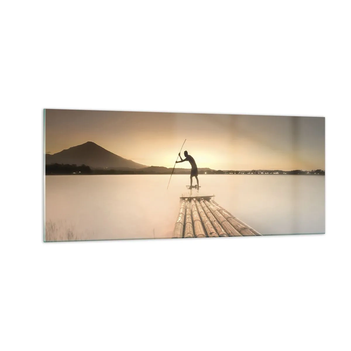 Quadro su vetro - Prima del riposo - 100x40 cm