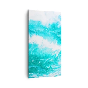 Quadro su tela - Stampe su Tela - Nel vortice degli elementi - 65x120 cm