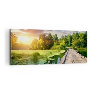 Quadro su tela - Stampe su Tela - Estate, estate ovunque - 100x40 cm
