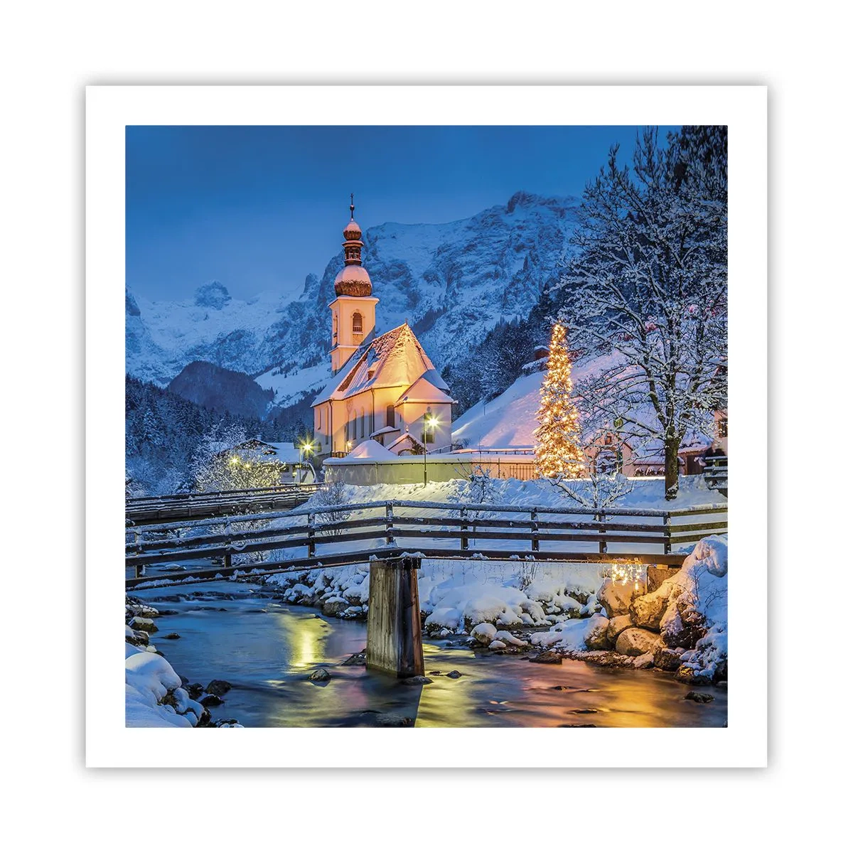 Poster - Lo spirito di Natale - 60x60 cm
