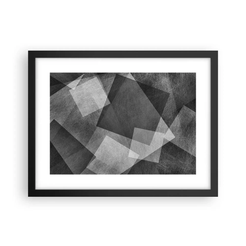 Poster in cornice nera - Simbolo eterno di ordine e durata - 40x30 cm