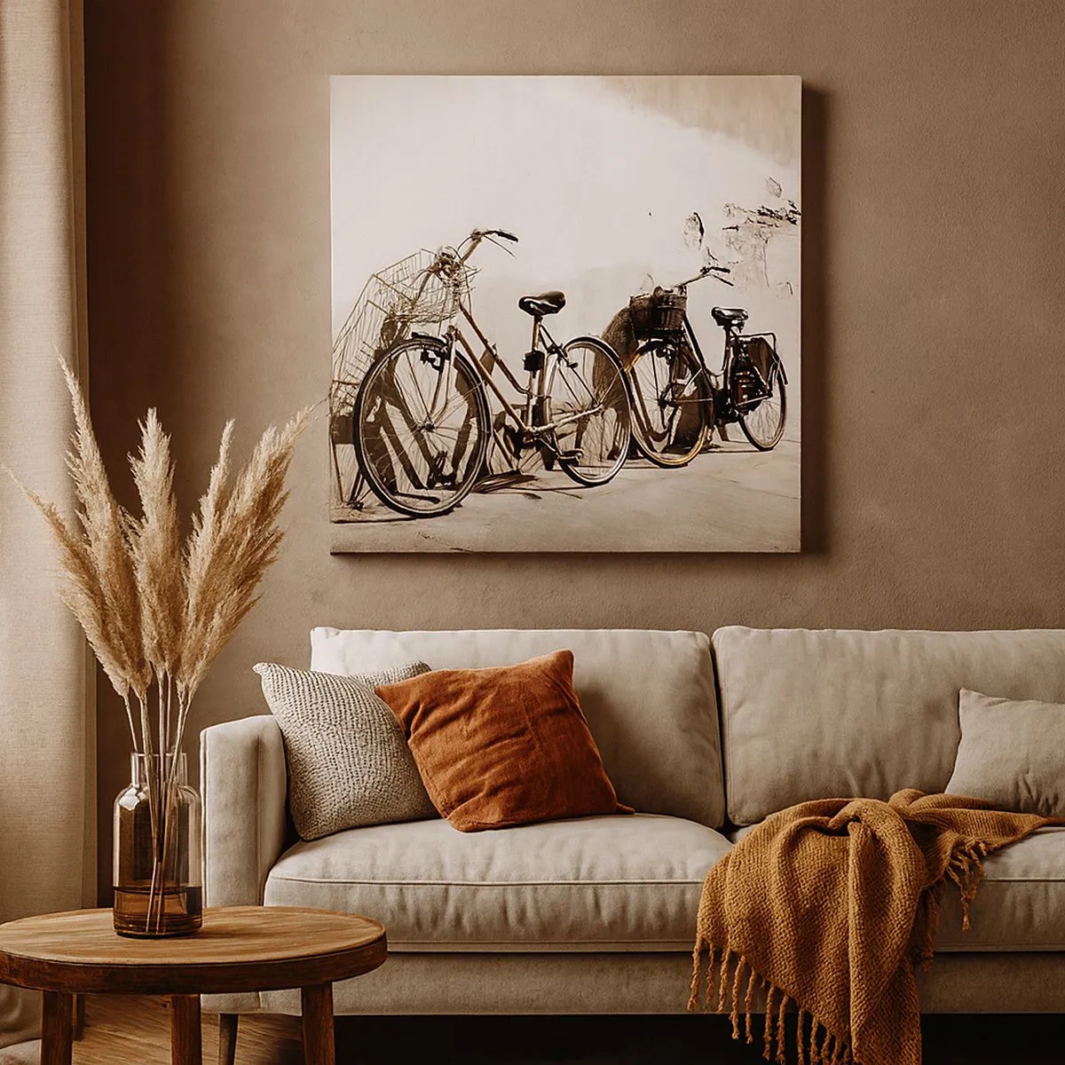 Quadro su tela - Stampe su Tela - L'indimenticabile bellezza del passato - 30x30 cm