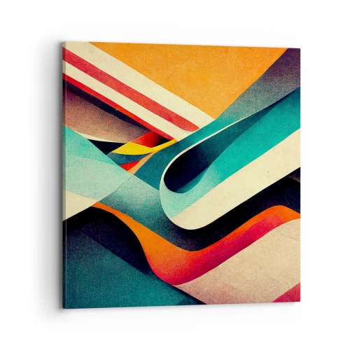 Quadro su tela - Stampe su Tela - Composizione intensa - 70x70 cm