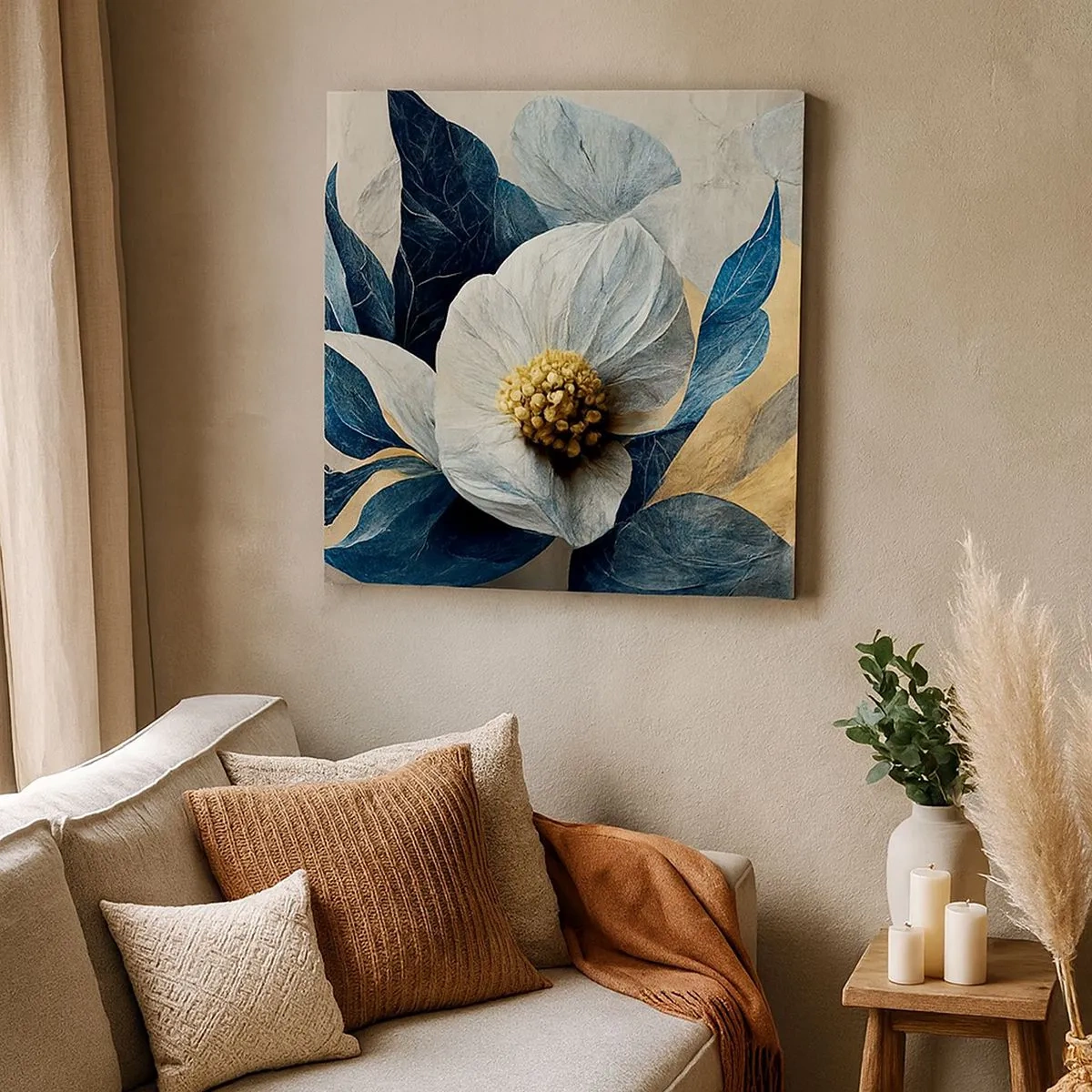 Quadro su tela - Stampe su Tela - Ha un cuore d'oro - 30x30 cm