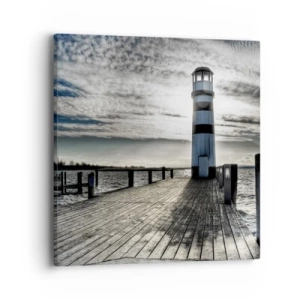 Quadro su tela - Stampe su Tela - Marinai, vi aspettiamo - 40x40 cm