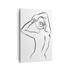 Quadro su tela - Stampe su Tela - Nudo mattutino - 80x120 cm