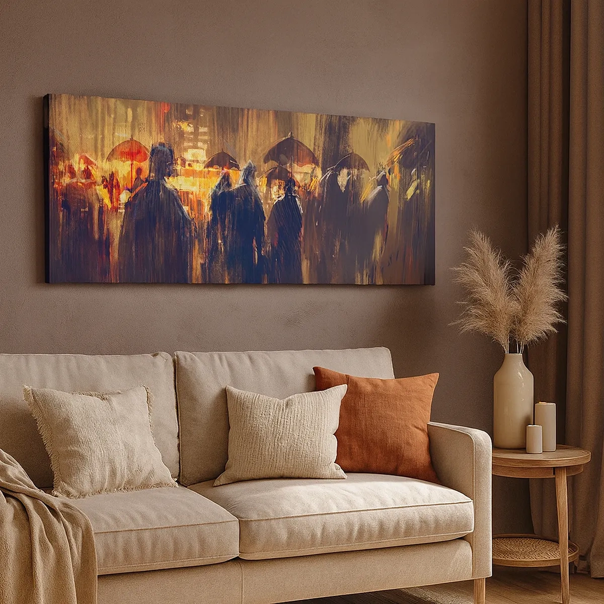 Quadro su tela - Stampe su Tela - Gli adoratori della pioggia - 30x30 cm