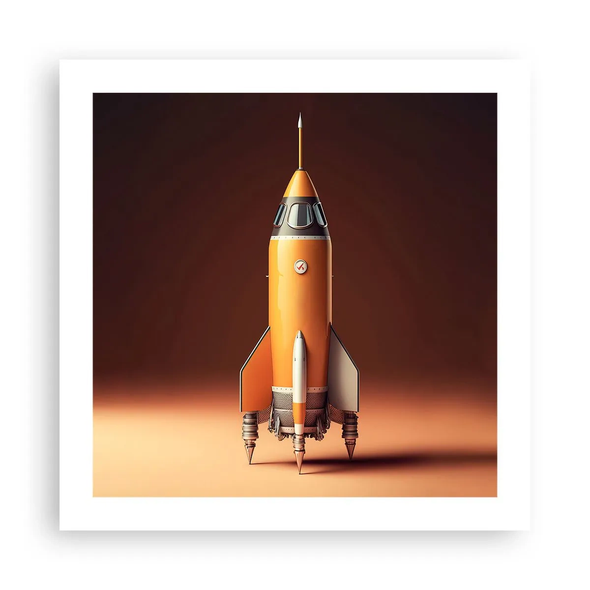 Poster - Si inizia dai sogni - 50x50 cm