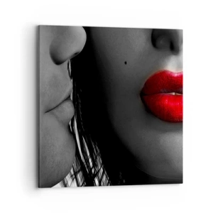 Quadro su tela - Stampe su Tela - Volto accanto al volto  - 70x70 cm