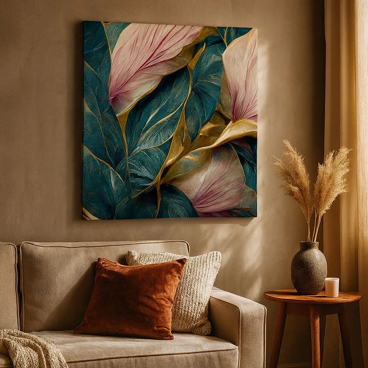 Quadro su tela - Stampe su Tela - Stile ed eleganza naturali - 30x30 cm