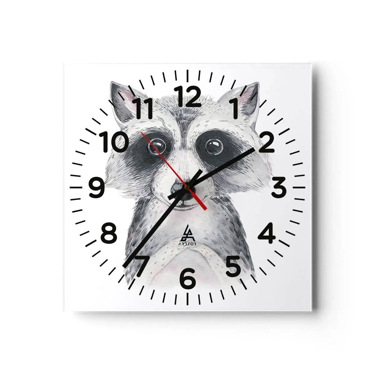 Orologio da parete - Orologio in Vetro - Un attimo di commozione - 40x40 cm