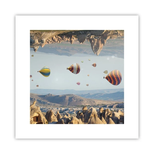 Poster - Qui tutto è possibile - 30x30 cm