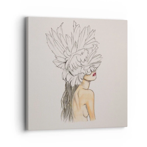 Quadro su tela - Stampe su Tela - Bellezza coronata - 30x30 cm