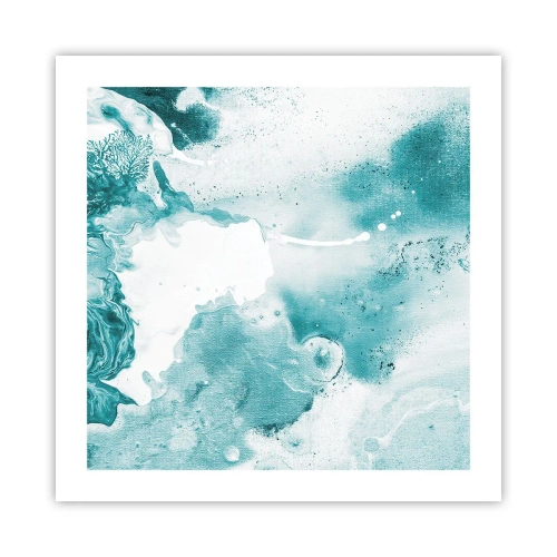 Poster - Palude blu - 50x50 cm