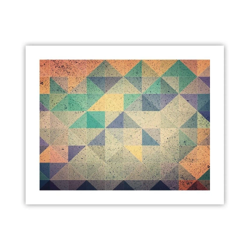 Poster - La repubblica dei triangoli - 50x40 cm