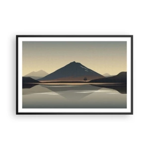 Poster in cornice nera - Immagine speculare - 91x61 cm