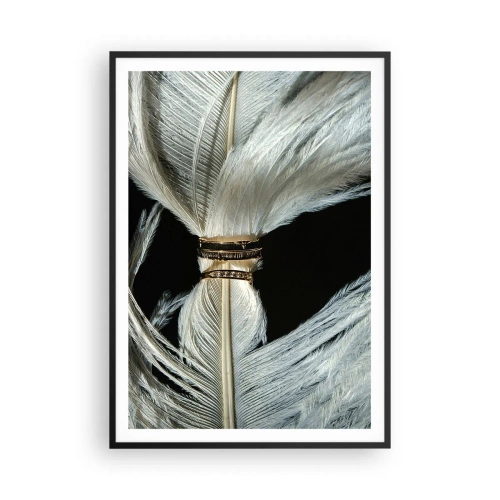 Poster in cornice nera - ...e non ti lascerò... - 70x100 cm