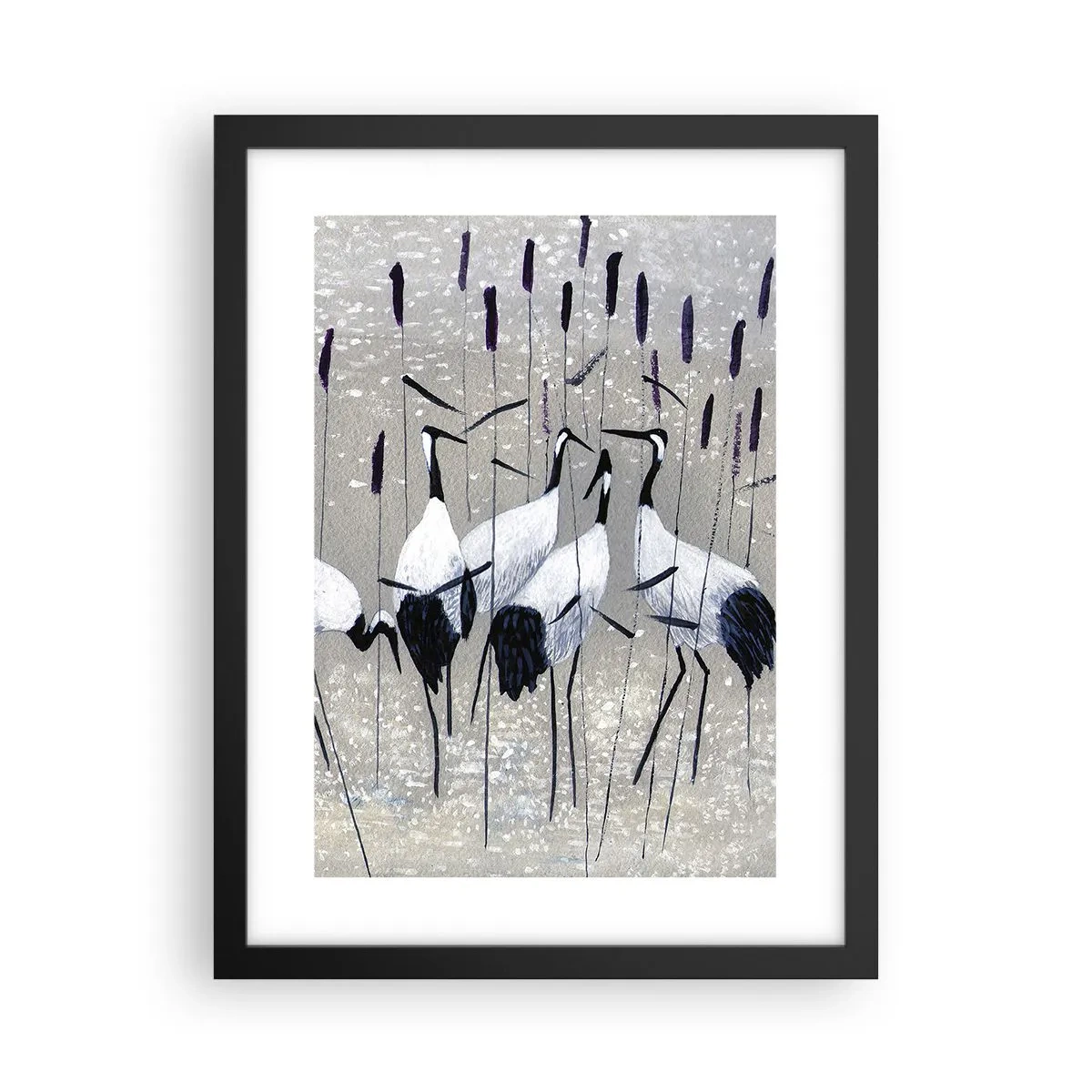 Poster in cornice nera - Tra i suoi - 30x40 cm