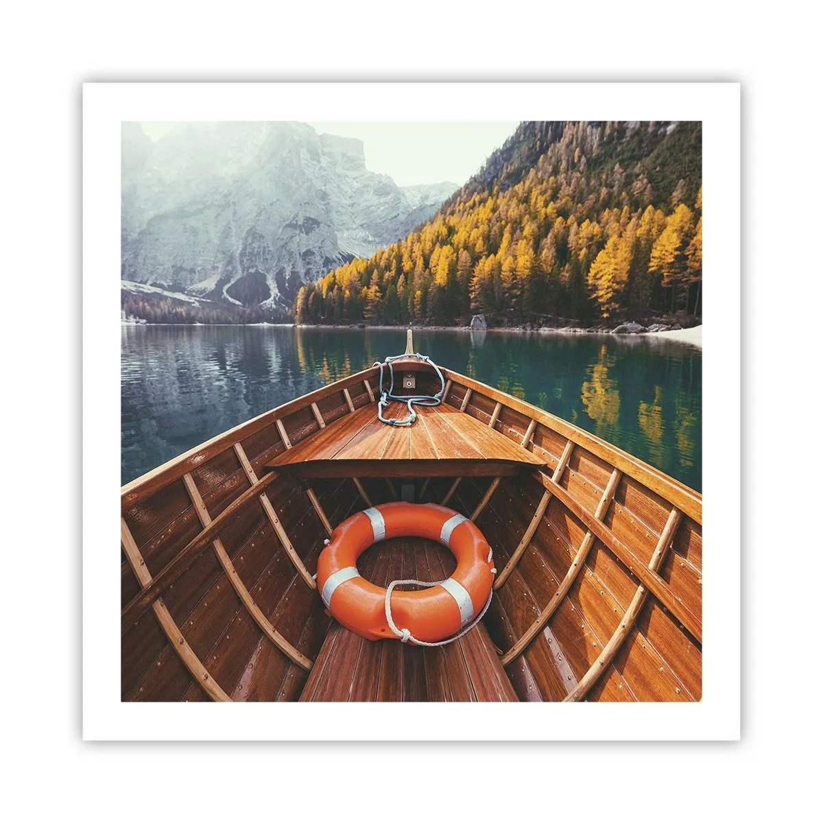 Poster - Gita sui monti - 60x60 cm