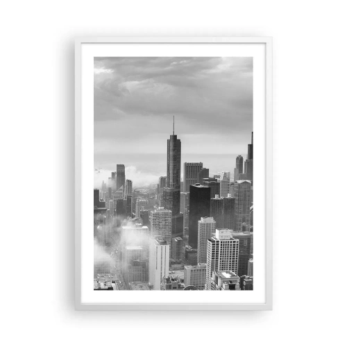 Poster in cornice bianca - Paesaggio americano - 50x70 cm