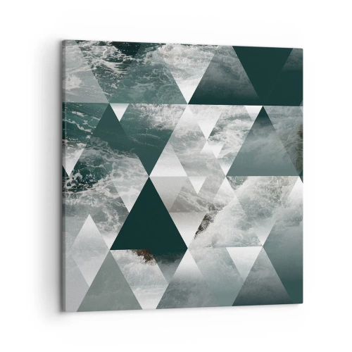 Quadro su tela - Stampe su Tela - Prospettiva di cristallo - 50x50 cm