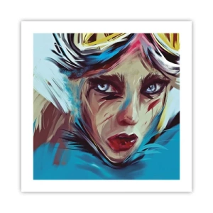 Poster - La guerriera della strada - 50x50 cm