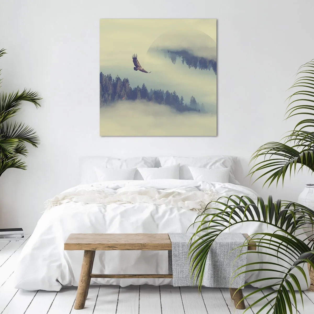 Quadro su tela - Stampe su Tela - Ho visto l'ombra dell'aquila - 40x40 cm