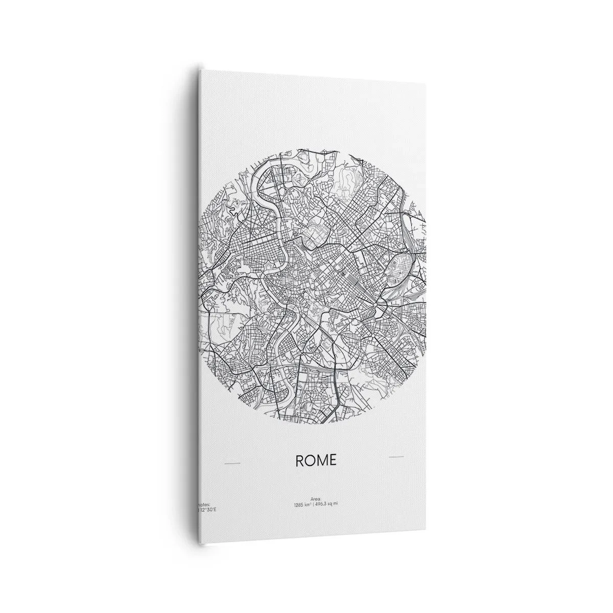 Quadro su tela - Stampe su Tela - Anatomia di Roma - 65x120 cm