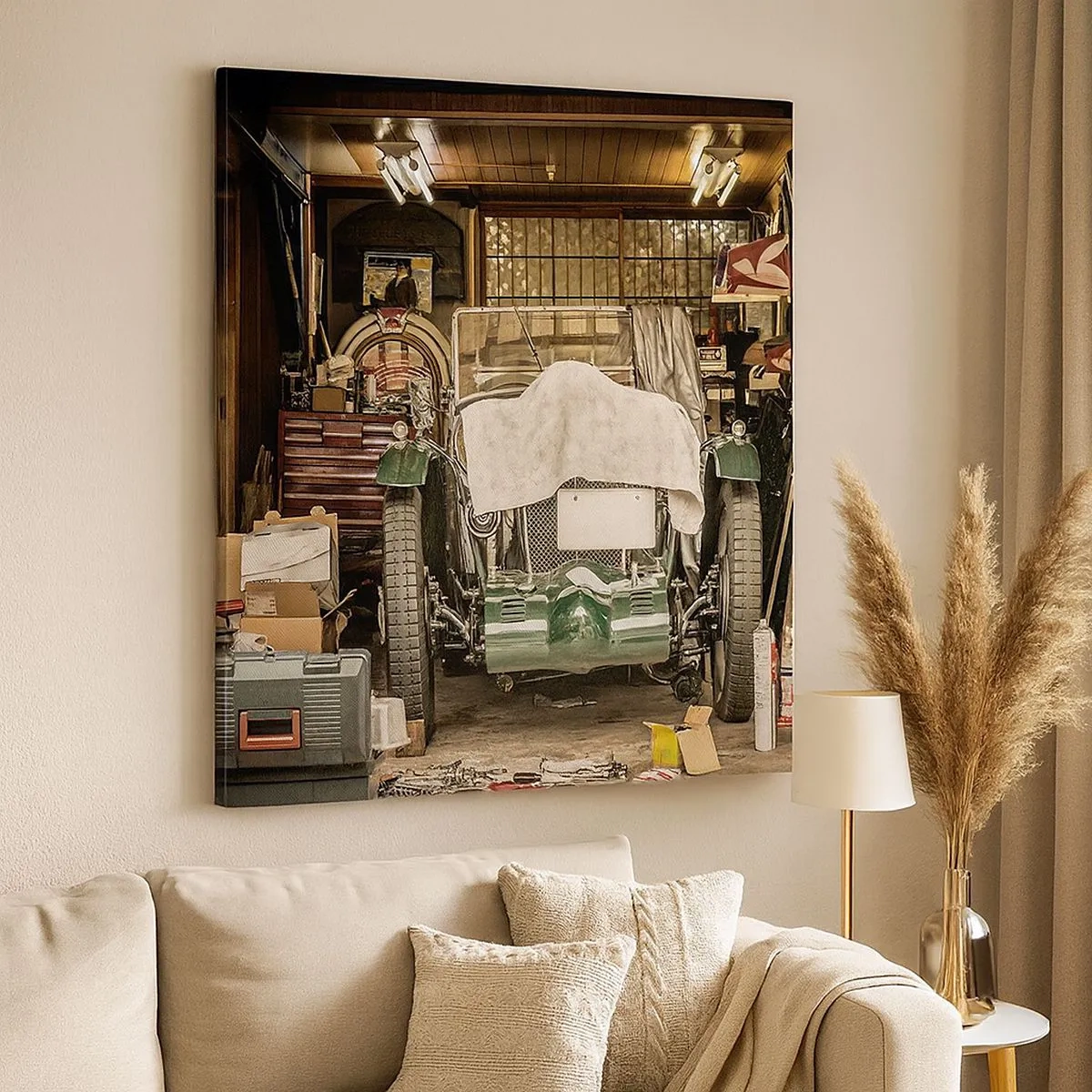 Quadro su tela - Stampe su Tela - Ritorno al passato - 30x30 cm