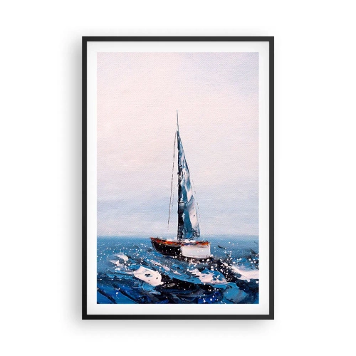Poster in cornice nera - Fratellanza nel vento - 61x91 cm