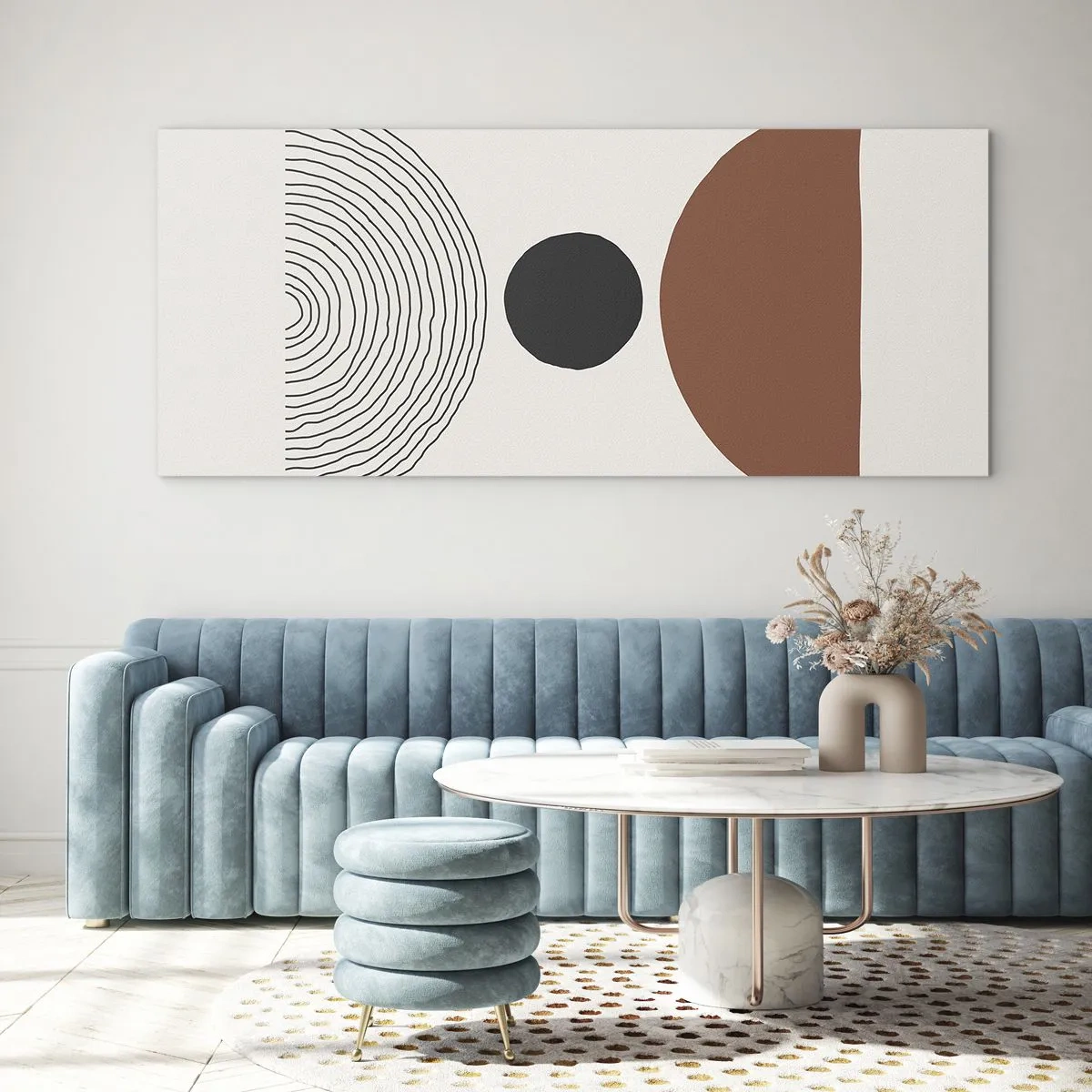 Quadro su vetro - Al centro dell'attenzione - 100x40 cm