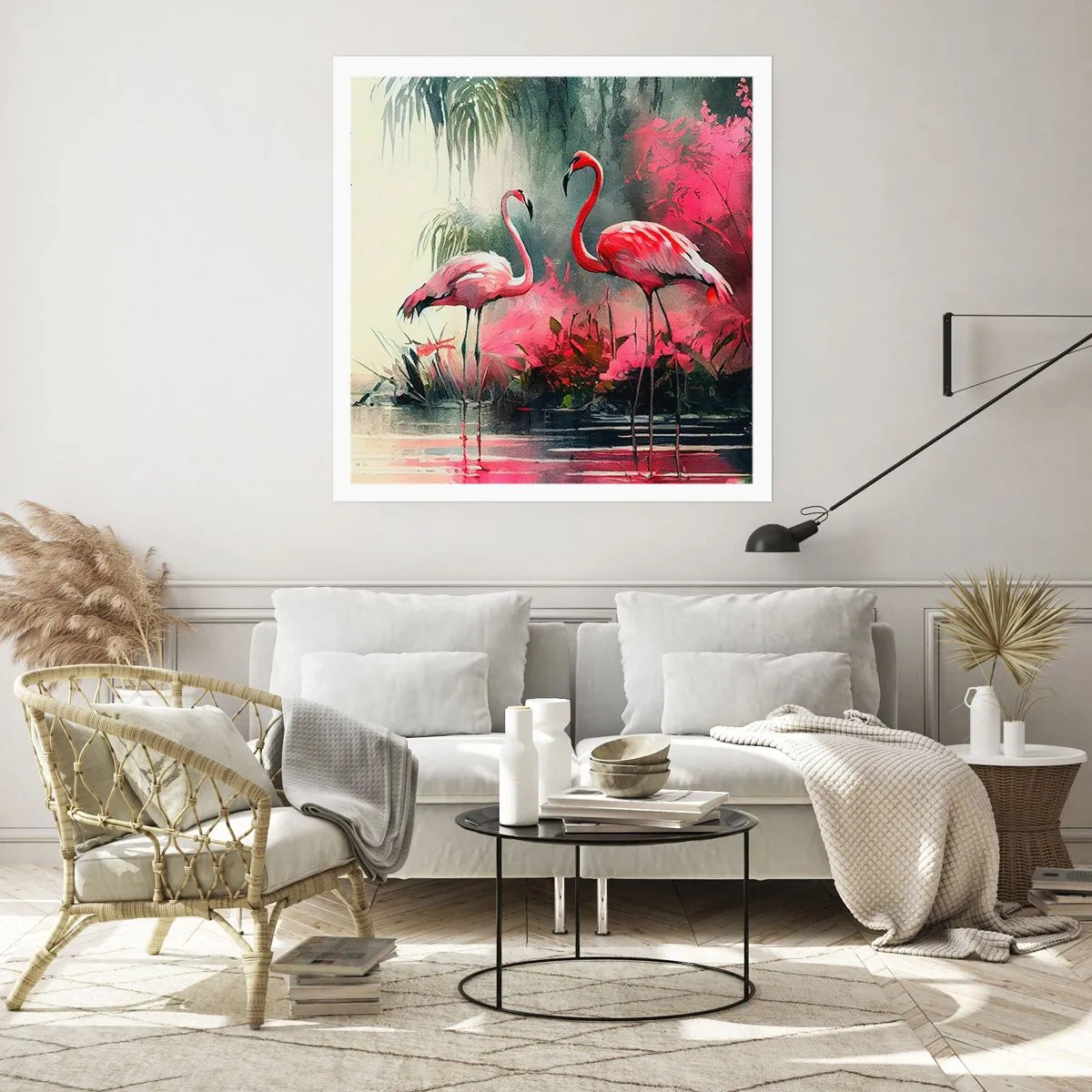 Poster - Lezione di naturale eleganza  - 30x30 cm