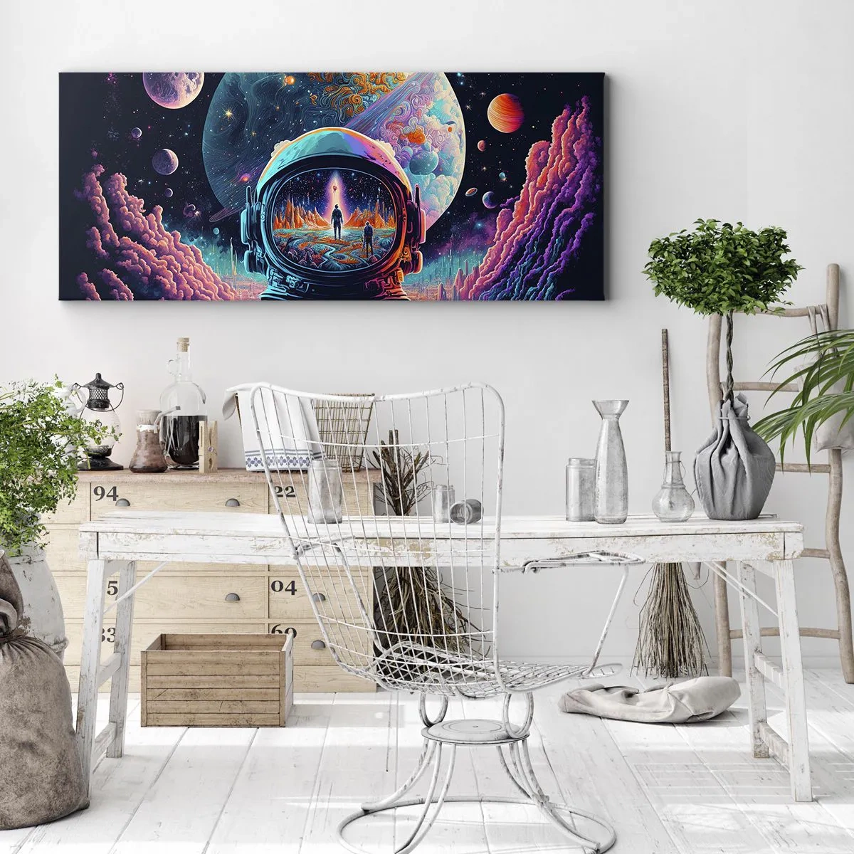 Quadro su tela - Stampe su Tela - I filosofi non l'avevano pensato - 90x30 cm