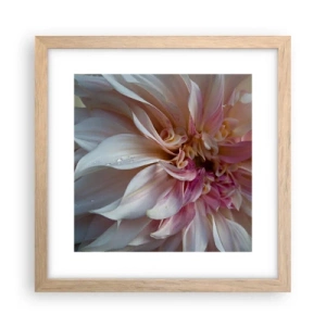 Poster in cornice rovere chiaro - Freschezza in fiore - 30x30 cm