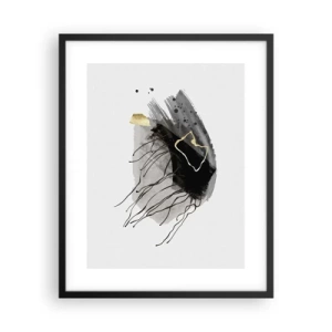 Poster in cornice nera - In nero e in oro - 40x50 cm