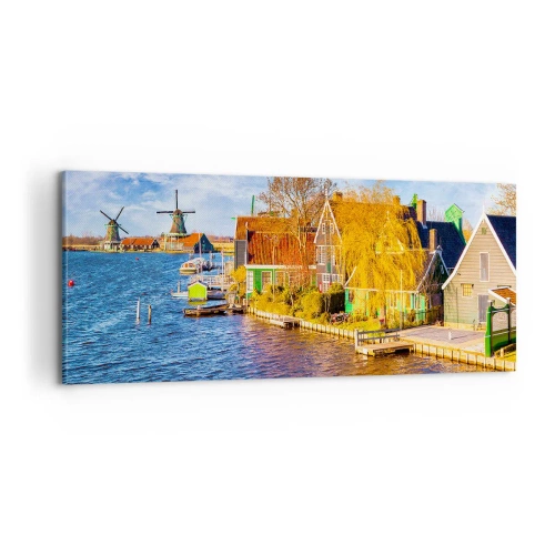 Quadro su tela - Stampe su Tela - Da secoli immutabile - 100x40 cm