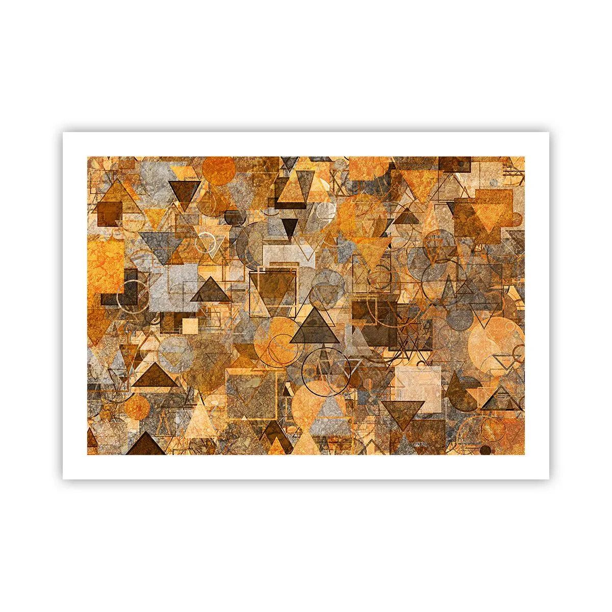 Poster - Il mondo compreso nella forma - 70x50 cm