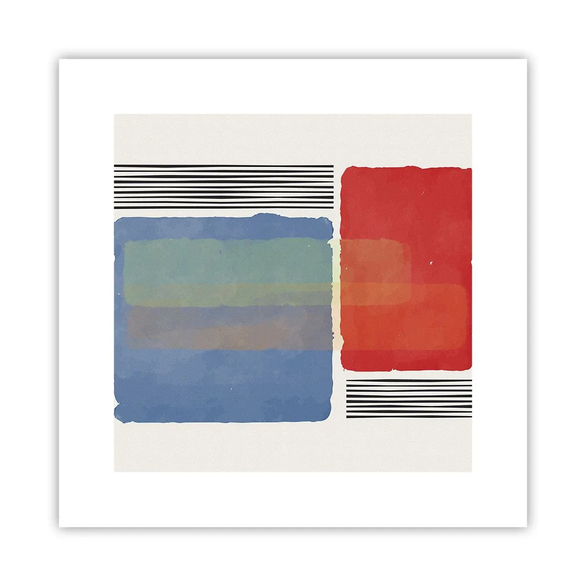 Poster - Spirito e lettera della geometria - 30x30 cm