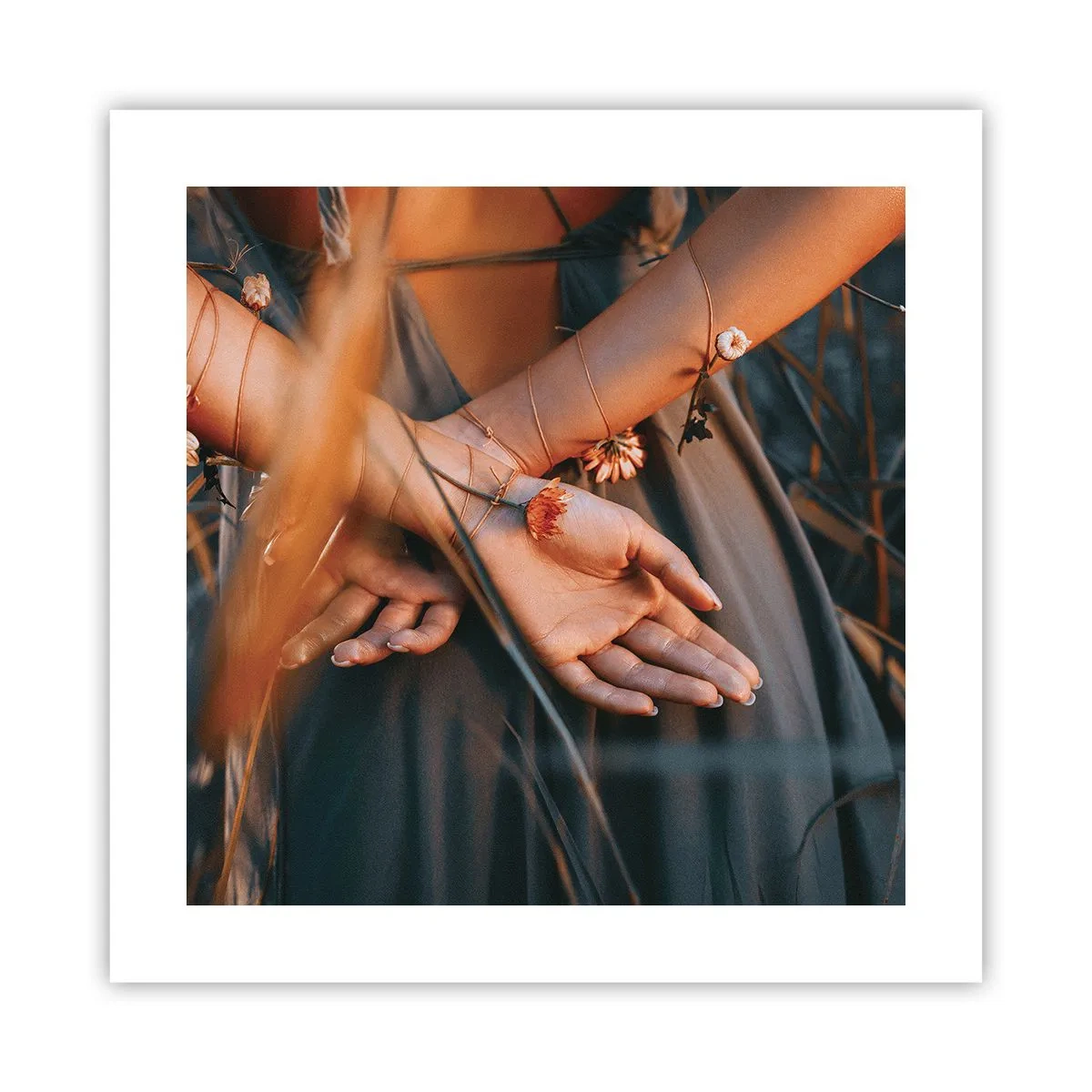 Poster - Legata alla natura - 40x40 cm