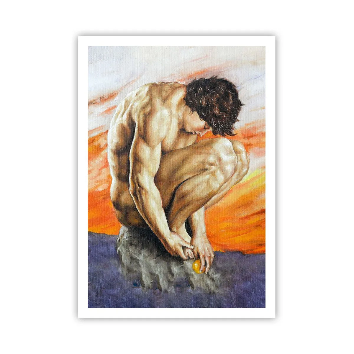 Poster - Immerso in se stesso - 70x100 cm