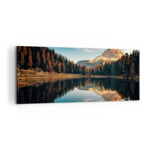 Quadro su tela - Stampe su Tela - Paesaggio doppio - 100x40 cm