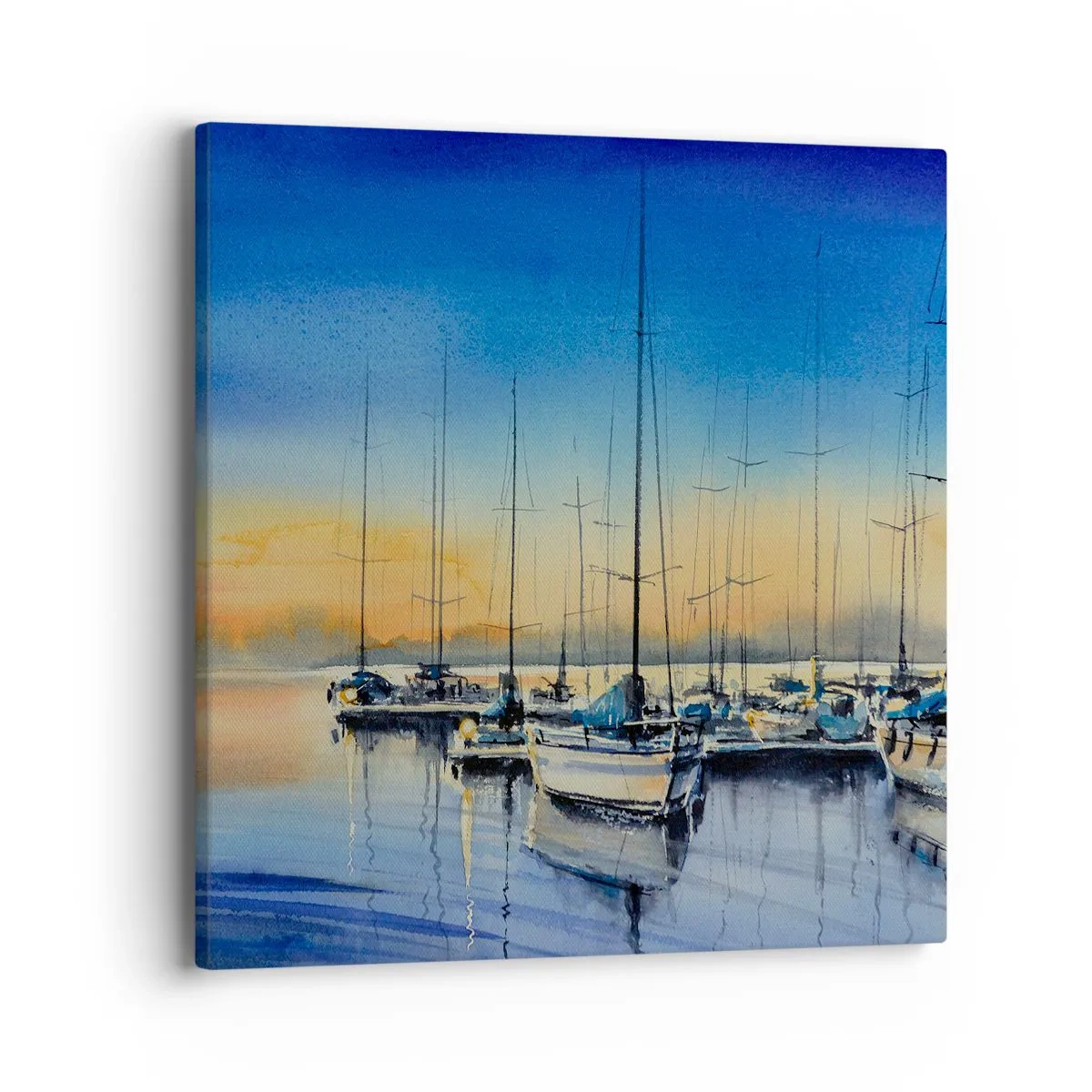 Quadro su tela - Stampe su Tela - La fine di una buona giornata - 40x40 cm