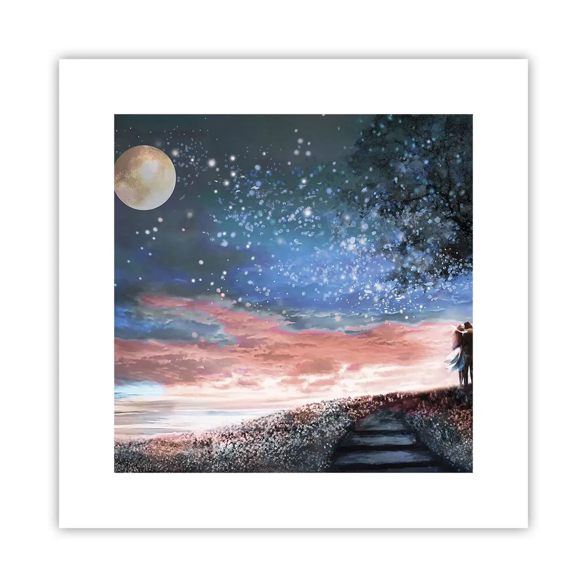 Poster - Lo spettacolo delle stelle - 30x30 cm